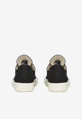 Rick Owens DRKSHDW Extreme Low Canvas Sneakers Black DU01F4822DOEH2_911