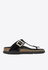 Gizeh Droplet Leather Sandals