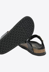 Gizeh Droplet Leather Sandals