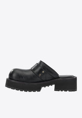 Venom Calf Leather Clogs