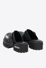 Venom Calf Leather Clogs