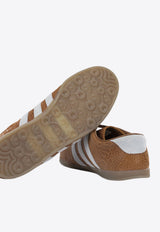Gazelle Lo Pro Leather and Suede Sneakers