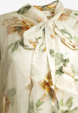 Carousel Devore Floral Blouse