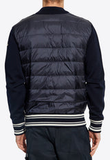 Moncler M Patch Bomber Jacket Navy K20919B00001 M1131-776