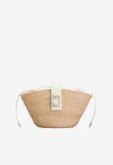 Roger Vivier Viv' Skate Basket Tote Bag Beige RBWAOKJ0200V7O/S_ROGVI-1K58