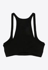 Rick Owens DRKSHDW Slim Cropped Top Black DS01F4013RN_09