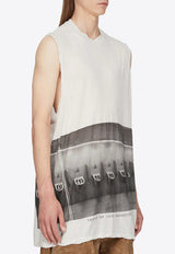 Rick Owens Rick Jumbo Sleeveless T-shirt Off-white RR01F2108BHEP4_5109