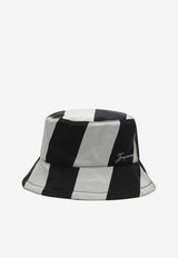 Jacquemus Baluchon Stripe Bucket Hat Monochrome ACU00812AW00753/S_JACQM-9DH
