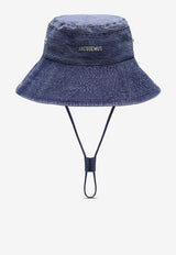 Jacquemus Le Bob Denim Bucket Hat Blue ACU00721AD00061/S_JACQM-330
