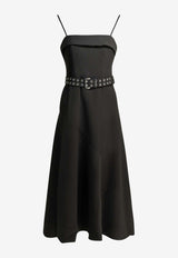 Flared Midi Dress