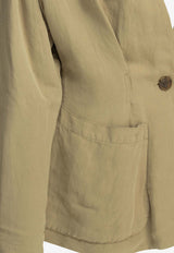 Isabel Marant Soraya Silk-Blend Blazer Beige 26EVE0673FAD2F01I90BE_130cbb62-2f82-4ff7-802b-a09893802afa