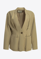 Isabel Marant Soraya Silk-Blend Blazer Beige 26EVE0673FAD2F01I90BE_130cbb62-2f82-4ff7-802b-a09893802afa