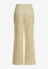 Carousel Straight Lace Pants