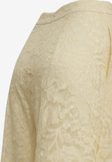 Carousel Straight Lace Pants
