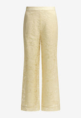 Carousel Straight Lace Pants
