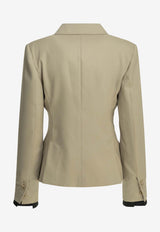 Placido Double-Breasted Wool Blazer