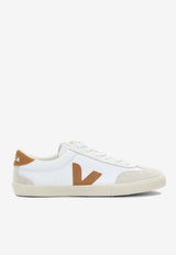 Veja Volley Leather and Suede Low-Top Sneakers White VO0103863BWHITE UMBER_190c0e36-1f5d-4e3c-ba50-a5a14e0f8e53