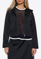 Adidas Originals X Wales Bonner Zip-Up Track Jacket Black JW1110 0-BLACK