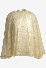 Angel Floral Lace Blouse