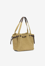 Romy Woven Raffia Tote Bag