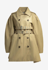 Double-Breasted Trench Coat