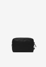 Prada Triangle Logo Pouch Bag Black 1NS021R067/T_PRADA-F0002