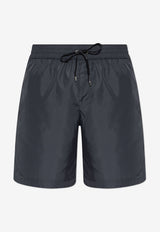 Dolce & Gabbana DG Logo Swim Shorts Gray KĄPIELOWE M4E45T ON08C-N0799