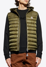 Moncler Quilted Down Vest Green K20911A00104 597YG-825