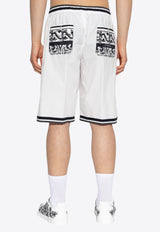 Dolce & Gabbana Printed Bermuda Shorts White GP157T FI5JG-HX5DQ