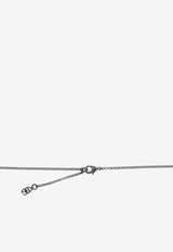 Dolce & Gabbana DG Logo Pendant Necklace Gray WNR5M1 W1111-G7657