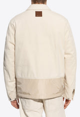Moncler Reversible Padded Jacket Cream K20911G00001 598RD-060