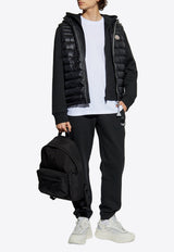 Moncler Logo Patch Track Pants Black K20918H00005 89AZU-998