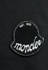 Moncler Logo Patch Track Pants Black K20918H00005 89AZU-998