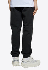 Moncler Logo Patch Track Pants Black K20918H00005 89AZU-998