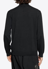 Etro Wool High-Neck Sweater Black MRKF0067 AL291-N0000