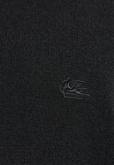 Etro Wool High-Neck Sweater Black MRKF0067 AL291-N0000