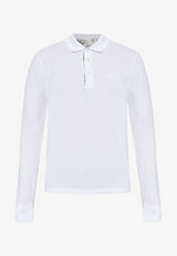 Etro Long-Sleeved Polo T-shirt White MRMD0013 AJ264-W0800