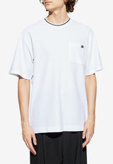 Dolce & Gabbana Pocket Crewneck T-Shirt White G8ST3Z HU7UT-W0800