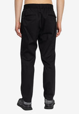 Dolce & Gabbana Elasticated Black Cargo Pants Black GYACEZ FUFNV-N0000