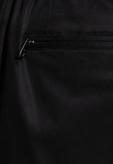 Dolce & Gabbana Elasticated Black Cargo Pants Black GYACEZ FUFNV-N0000