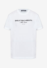 Dolce & Gabbana "Italian Sportswear" T-Shirt White G8RN8T G7O9Y-W0800