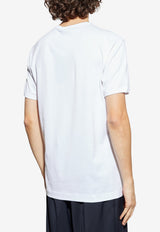 Dolce & Gabbana Relaxed Lurex Crown T-Shirt White G8PV1Z G7WUQ-W0800