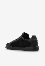 Dolce & Gabbana Portofino Strobel Taormina Lace Sneakers Black CK2343 AI446-8Z871