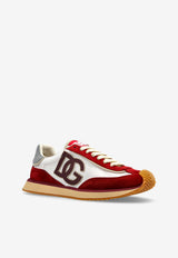 Dolce & Gabbana DG Cushion Nylon Sneakers Red CK2288 AI920-HF9TR