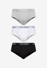 Dolce & Gabbana Three-Pack Multi-Color Briefs Multicolor M9D81J ONN95-8V023