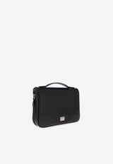 Dolce & Gabbana Logo-Engraved Saffiano Leather Bag Black BP3412 BG662-80999