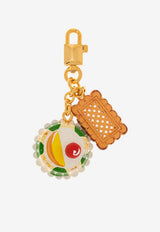 Dolce & Gabbana Pastry-Inspired Dual Bag Pendant Multicolor BI3411 AM255-80995