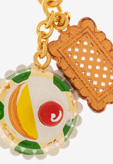 Dolce & Gabbana Pastry-Inspired Dual Bag Pendant Multicolor BI3411 AM255-80995