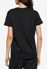 Moncler Logo Patch T-shirt Black K20938C00012 89AUO-999