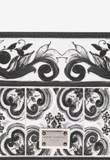 Dolce & Gabbana Majolica-Print Bifold Wallet White BP3102 AN719-IU3TN